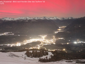 Wieder Polarlichter über Südtirol