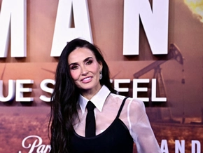 Hollywoodstar Demi Moore auf Besuch in Berlin