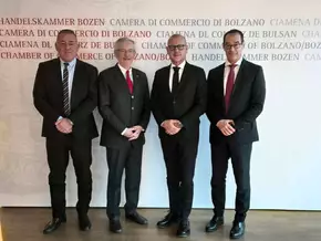 Spitzen von Stadt und Handelskammer treffen sich zu offiziellen Gesprächen