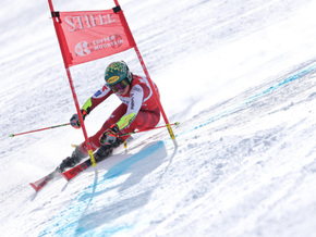 Scheib im Copper-Riesentorlauf hinter Robinson Zweite