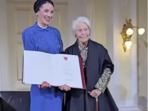 Mary de Rachewiltz ist Ehrenbürgerin von Meran