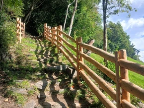 Höfler-Gasse am Naturnser Sonnenberg vorbildlich instandgesetzt