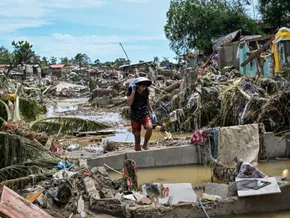 Zig Tote durch Taifun "Kalmaegi" auf Philippinen