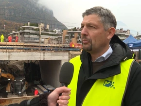 Zughaltestelle St. Jakob: Schwierigste Bauphase abgeschlossen