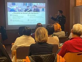 Schutz vor Betrug: Carabinieri treffen Senioren in Terlan