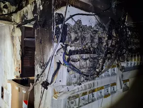 Bozen: Kellerbrand in der Rentschnerstraße