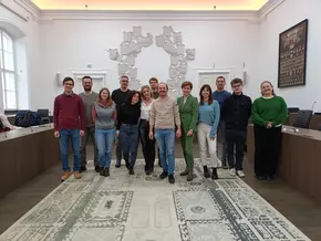 Arbeitsgruppe Jugendlandtag besucht Salzburger Landtag