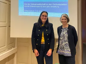 Volksanwältin am Institut für Italienisches Recht