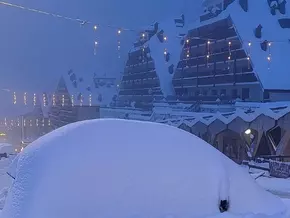 Über einen Meter Neuschnee in Italiens Alpen