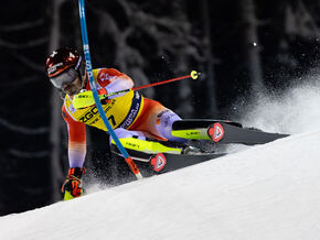 Herren-Salom: Loic Meillard im ersten Durchgang vorn, aber…