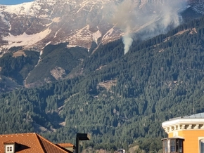 Waldbrand in Innsbruck: Vereinzelt wieder Glutnester