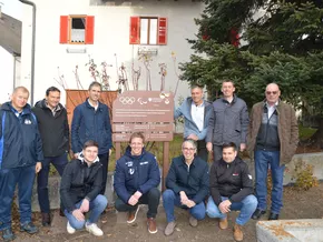 Einweihung der Olympiatafeln in Natz-Schabs