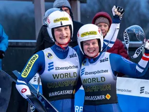 Egle/Kipp in Park City im Doppelsitzer auf Rang zwei