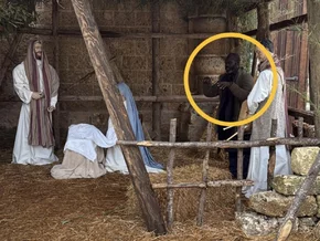 Süditalien: Flüchtiger versteckt sich in Weihnachtskrippe