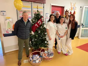 Freude für Kinderpatienten an Heiligabend