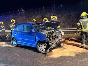 Verkehrsunfall auf der Weinstraße am Stephanstag