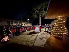 Verteilung des Friedenslichtes 2025