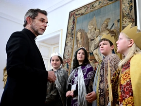 Sternsinger besuchten neuen Erzbischof