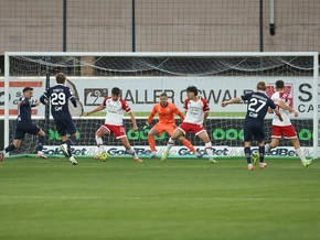 Unentschieden in Unterzahl gegen Bari