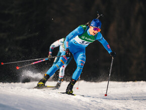 Maximilian Leitgeb holt Platz zwei im Sprint