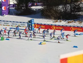 Ein Schumacher in der Pole-Position in Toblach