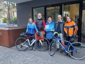 Heimatpflegeverband belohnt klimafreundlichen Arbeitsweg