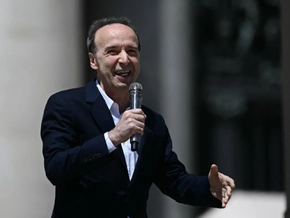 Papst empfing Oscarpreisträger Roberto Benigni