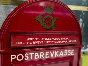 Digitales Dänemark hängt seine letzten Briefkästen ab
