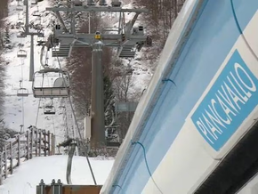 Windböe reißt Mann aus Sessellift