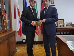 Bozens Bürgermeister trifft Quästor