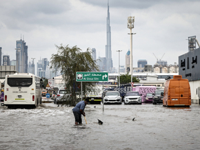 Flugausfälle und Überflutungen in Dubai