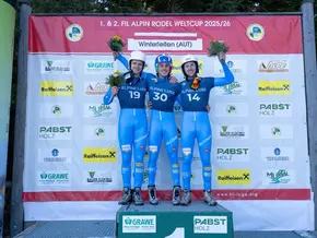 Weltcupauftakt im Rodeln: Österreich und Italien dominieren