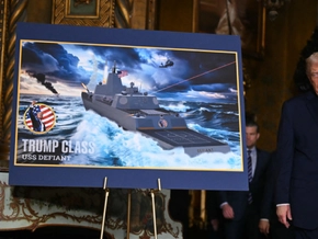 US-Präsident stellt Pläne für neuartige Kriegsschiffe vor