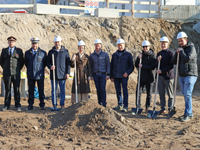 Grundsteinlegung im Milchhof Meran