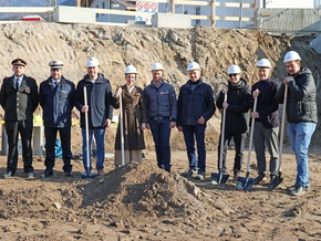 Grundsteinlegung im Milchhof Meran