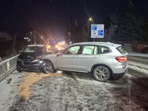 Frontalzusammenstoß auf der Pustertaler Straße