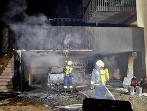 Goldrain: Feuerwehrgroßeinsatz auf Schloss Annenberg