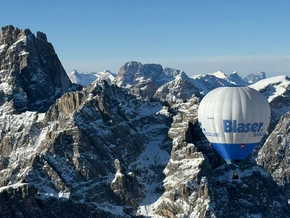 Rekordflug über Dolomiten: Vier Heißluftballons fliegen bis nach Kroatien