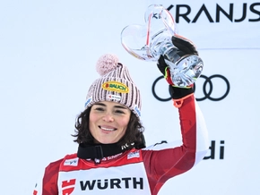 Scheib baut Riesentorlauf-Führung als Zweite hinter Rast aus