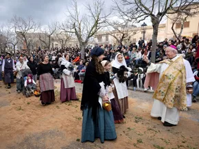 In Spanien wird sogar eine Schnecke gesegnet