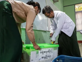 Vertreter: Junta-nahe Partei Parlamentswahlsieger in Myanmar