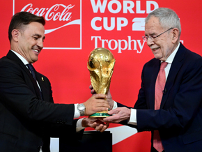 FIFA-WM-Pokal macht in Wien Station