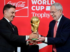 FIFA-WM-Pokal macht in Wien Station