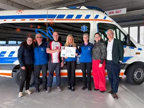 Team Wünschewagen sagt Danke für die Unterstützung