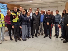 Quästor besucht gemeinsame Einsatzzentrale in Bozen