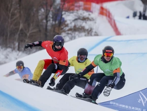 Hämmerle bei Olympia-Generalprobe im Snowboard-Cross Zweiter