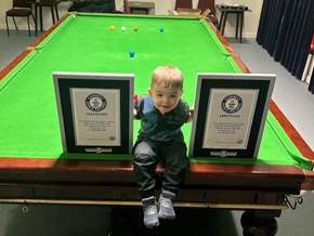 Knirps knackt Billard-Rekorde