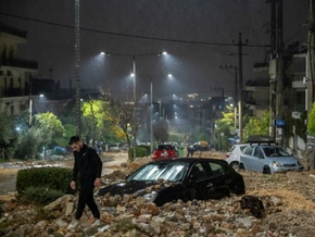 Überschwemmungen in Griechenland – Zwei Menschen sterben