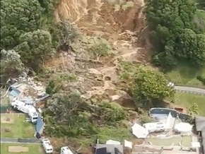 Vermisste nach Erdrutsch auf Campingplatz in Neuseeland