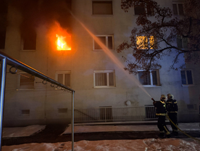 Mutter flüchtete mit Kindern aus brennender Wohnung in Linz